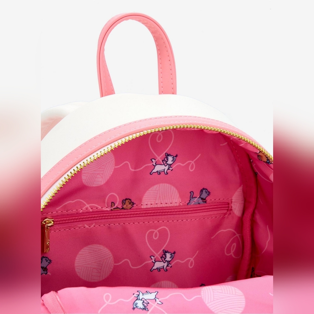 Brand New! Loungefly Disney The Aristocats Kittens & Yarn Mini Backpack - Picture 9 of 9